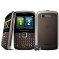 Motorola EX115 Motokey Preto - GSM c/ Leitor de Dois Chips, Teclado Qwerty, Câmera 3.0MP, zoom 4x, Filmadora, MP3 Player, Rádio FM, Bluetooth, Fone, Cabo de Dados e Ca