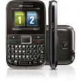 Motorola Motokey Mini EX109 - GSM c/ Leitor de Dois Chips, Teclado Qwerty, Câmera 2.0MP ,MP3 Player, Rádio FM, Bluetooth, Fone, Cabo de Dados 